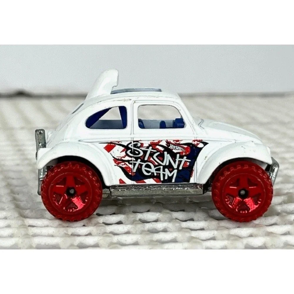 Vintage 1983 Hot Wheels Volkswagen‎ Stunt Team VW Car white diecast 1:64-Good